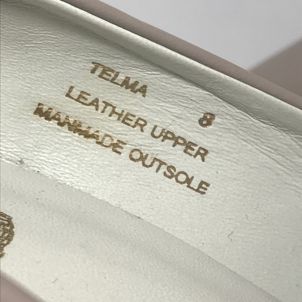 Bruno Magli Women's Telma Taupe Leather Pumps size 8 - Picture 6 of 8